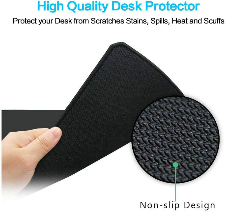 Large Mouse Pad Extended Speed Gaming Mouse Pad Fly Dragon Mouse Pad Gamer Office Computer Mouse Mat (A-Green)