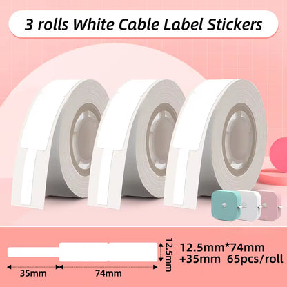 Q30 Label Printer Mini Printer Pocket Thermal Label Maker Wireless Sticker Pocket Portable Printer Various Label Paper